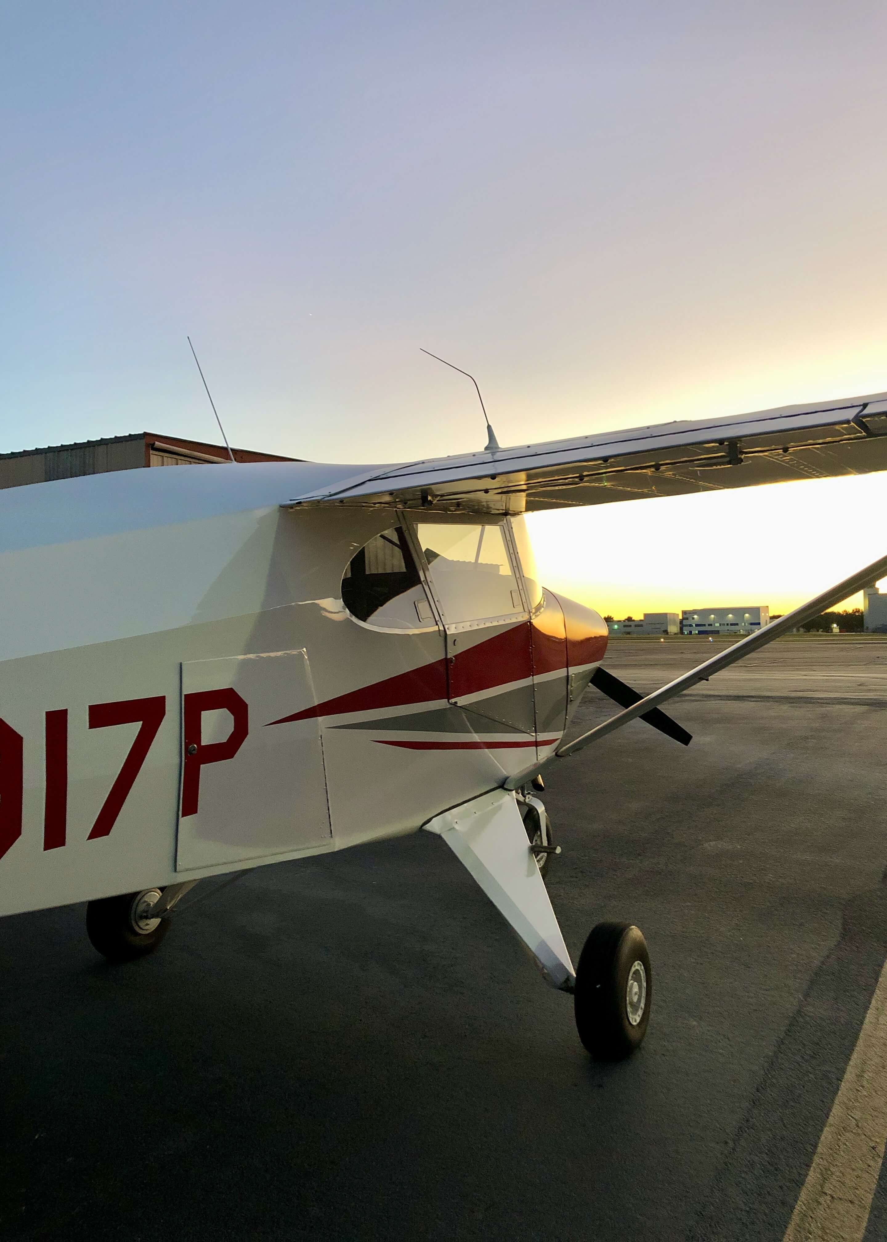 A Cessna ready for flight